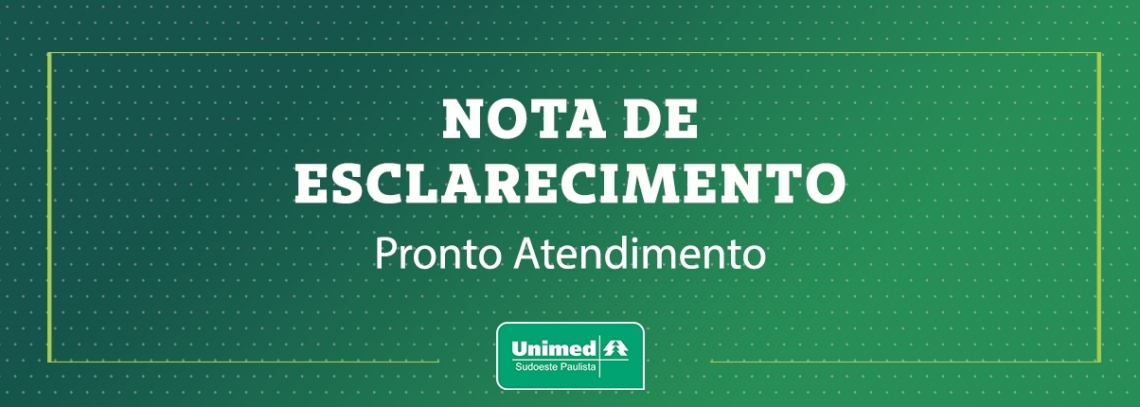 Nota de Esclarecimento
